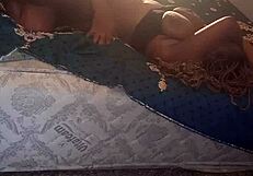 i'm alone at the studio with this bad slut