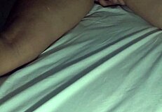 i gave my wife a relaxing massage at home