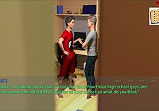 wife and stepmother in lingerie, big tits and ass, homemade teen milf action with blonde amateurs