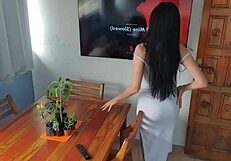 Baby, what'd you do with this hot mature lady tonight?