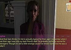 wife and stepmother in lingerie, big tits and ass, homemade teen milf action with blonde amateurs