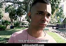 straight spanish twink has sex with gay stranger for cash