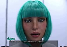 Stranded In Space 1 - Waking Up With Good News In Anime Hentai