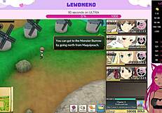 Vtuber lewdneko plays evenicle part 14.