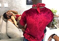 Brunette Slut Invades Scene To Abuse Naughty Nymph With Oral And Fucking.