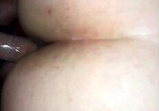 Nasty fat slut bent over for doggystyle fucking