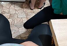 Have you jerked off to your stepmom cooking dinner and making her cum?