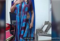 Maisa Cam Girl Shows Boobs in Saree
