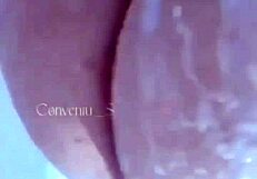 Asian Japanese Babe Intensely Masturbates Her Shaved Hairless Pussy with Passionate Strokes and Moans