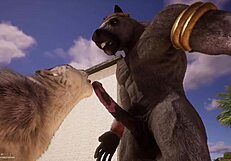 Wild furry hentai adventures