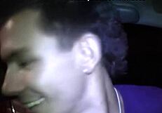 Hot pickup sex in the moving car. What happens next?