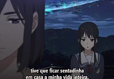 i watched kyoukai no kanata episode 12 in portuguese dubbed hd