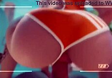 Yeero from Overwatch enjoys a suggestive anal and blowjob session