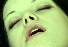 i'm a brunette slut masturbaing my tight pussy for the first time, it's so wet n dripping