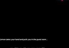 John Gives Massage To Her Feet, Neck, And Boobs Then They Kiss