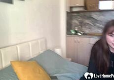 i woke him up feeling so horny to fuck hard