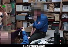 Shoplifting Teen Feels Intense Punishment in Office