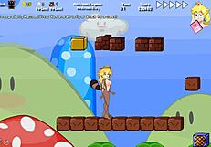 peach's untold tale unfolds with big tits in world 1-1 2