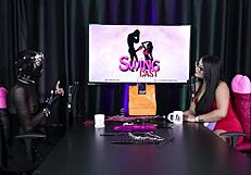 Ramona's 69 in sheer red