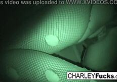 Charley chases explores night vision amateur scenes
