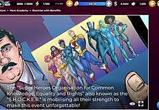 Comix Harem-Hero Academy 2: Intense Orgy Emotions