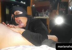 Authentic Argentine blowjob from gay pornstar POV