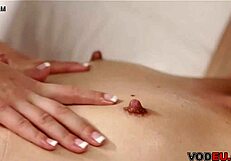 lola foxx and odette delacroix share lazy morning massage