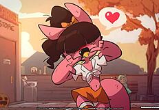 Hentai animation featuring Diives