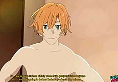 gay hentai sasaki and miyano explore femboy bara yaoi emotions