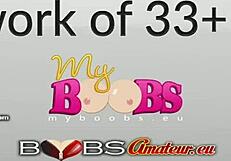 compilation of european girls playing with pierced nipples and tits