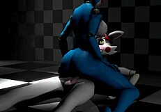 Bunny gets fucked in every position with toys