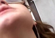 Neighbor licks her pussy before penetrating her deeply.