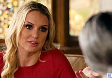 Mysterious nanny licks step daughter's pussy in taboo roleplay