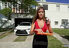 bubble butt babe alexa vega in a van adventure