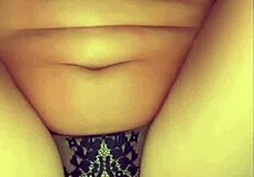 Horny amateur in sexy lingerie has real homemade orgasm