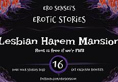 I explore lesbian harem in mansion for erotic orgasms