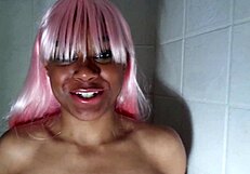 First-timer female explores new video in race play