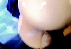 Fucking Neighbor Before School, Filling Her with Cum Alone