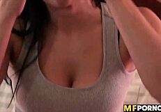 Curvy milf housewife cheats in bbc casting call interview bridgette b