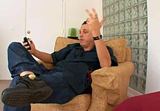 Curvy housewife milf cheats with big black cock in casting interview bridgette b