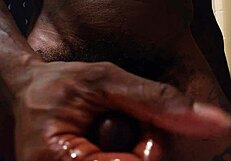 Man, check Hallelujah Johnson stroke his BBC with a fleshlight solo