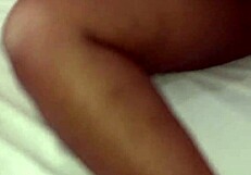 thrusting hard into the ebony pussy for intense orgasm
