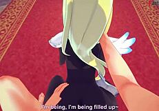 omg, lalatina dustiness darkness gettin it on in pov... full on ptrn, sheer fantasyking3 stuff!