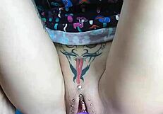 Nastya Fox Toys with Clit and Nipples