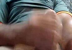 Check out this mature guy masturbating during a massage.