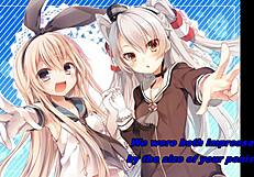 yo, check amatsukaze shimakaze anime dual joi for hot instructions