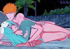 Nelliel and Tier Harribel Get Intensely Fucked by Ichigo Kurosaki in Bleach Hentai