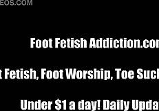 Beg To Worship My Feet In Femdom Pov