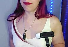 Roleplay blowjob with lingerie-clad slut