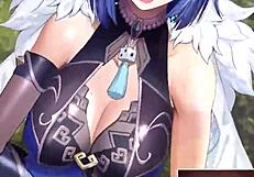 Wow! Yelan Genshin Impact in Hot Hentai Action!